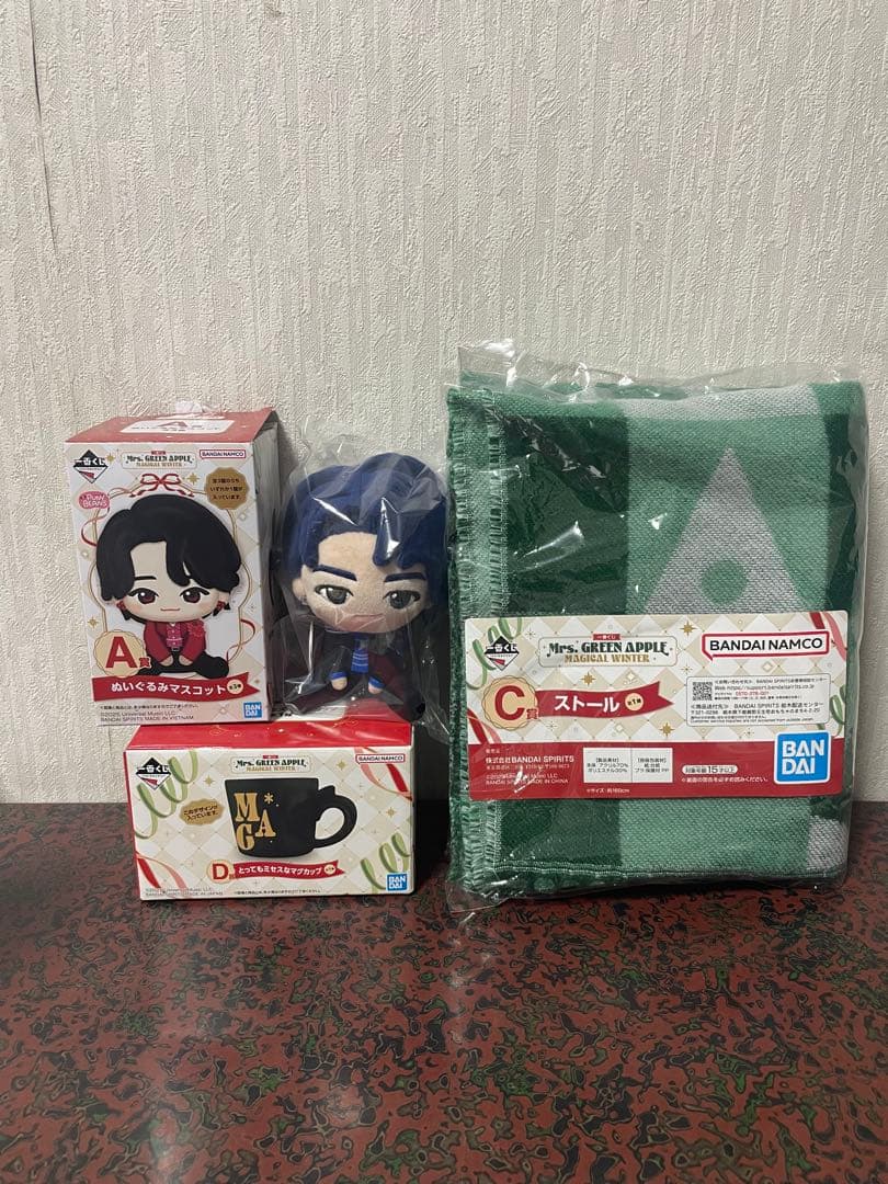 【新品】ミセスグリーンアップル 1番くじA.C.D賞