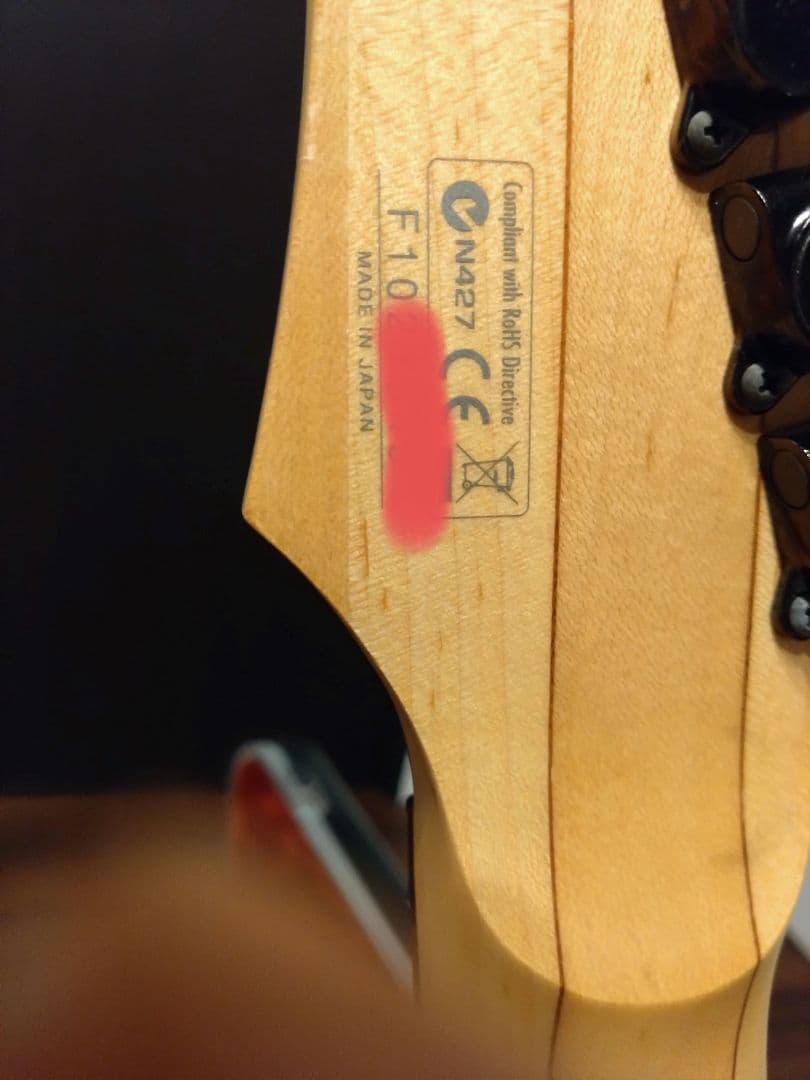 Ibanez RGA220Z CYB Prestige　フジゲン製