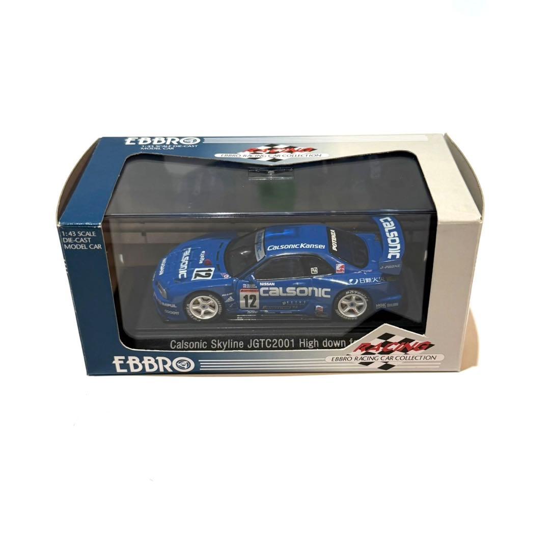 ミニカー EBBRO JGTC CALSONIC SKYLINE