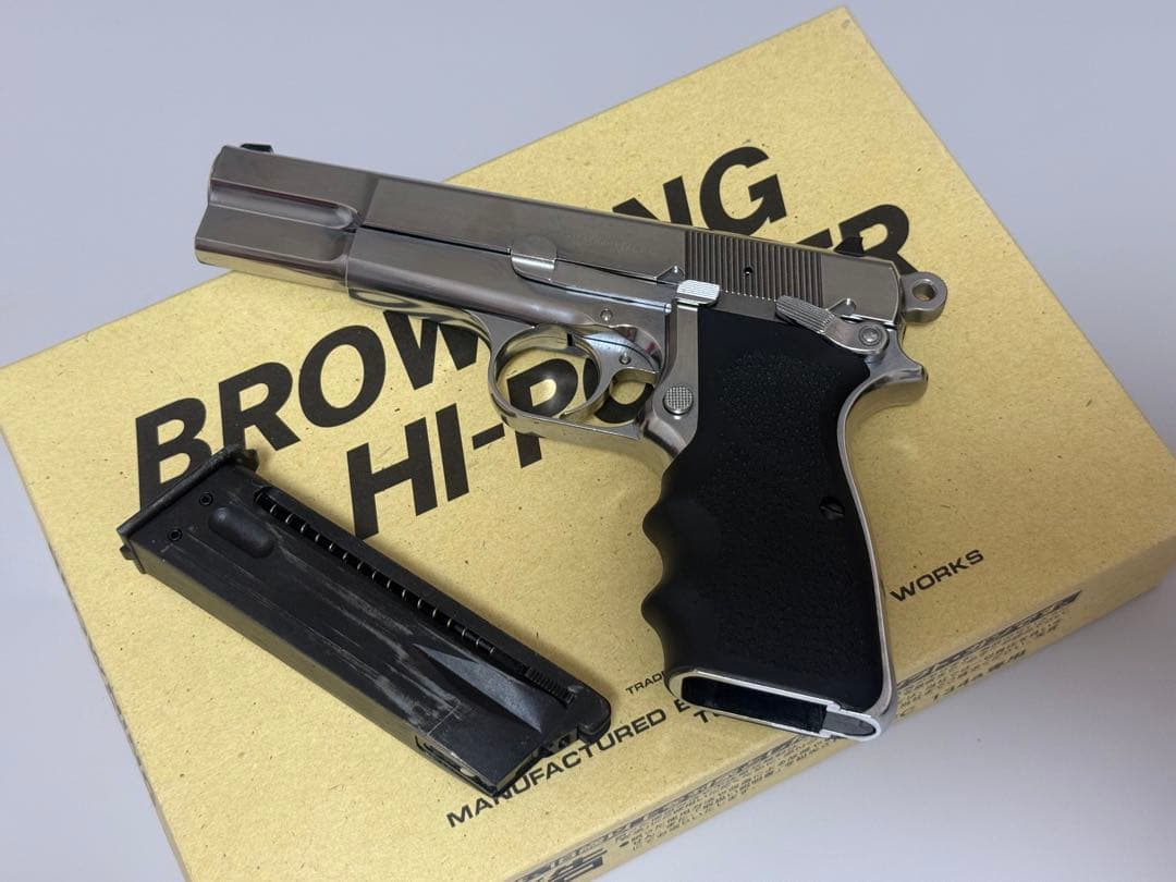 タナカワークス　ブローニングハイパワー　ガスガン　ガスブローバック　トイガン