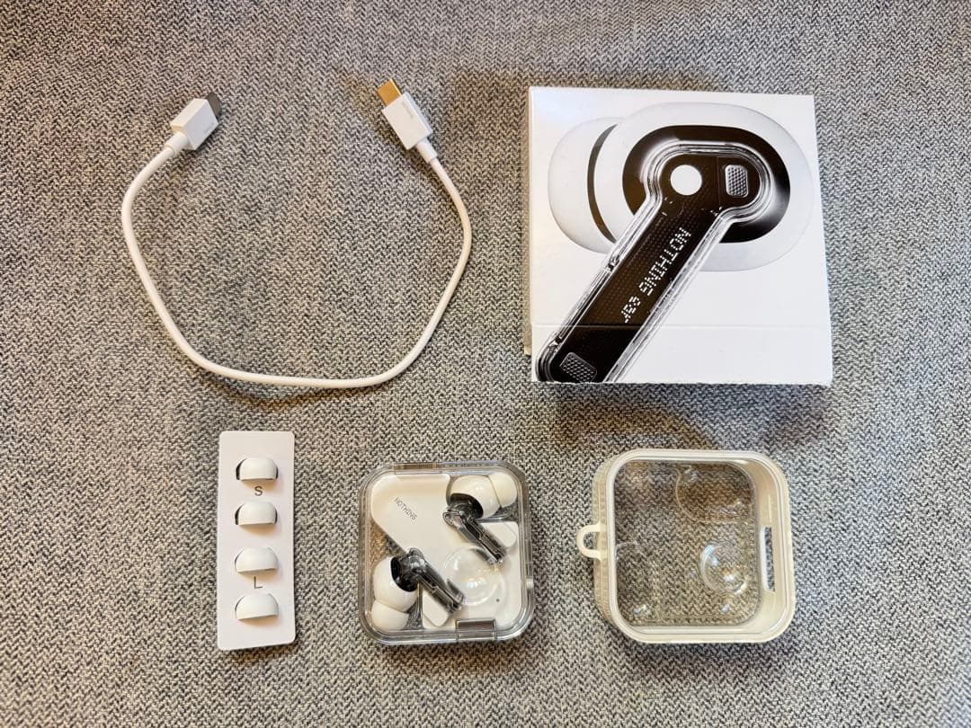 Nothing Ear 2024 第3世代 ホワイト 完品 おまけ付き