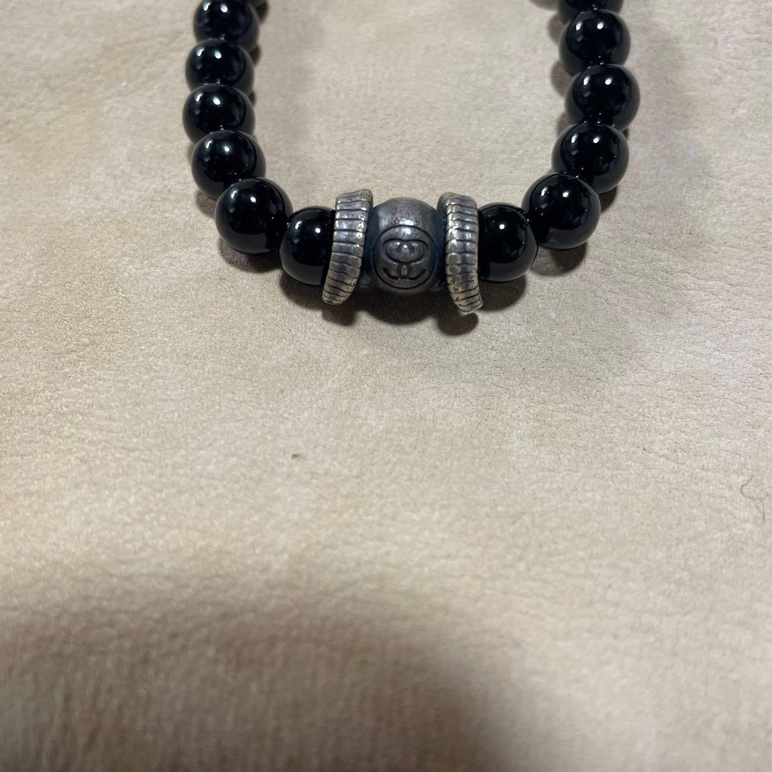 STUSSYxJAM  MADE干支ストーン　シルバー　ブレスレット希少