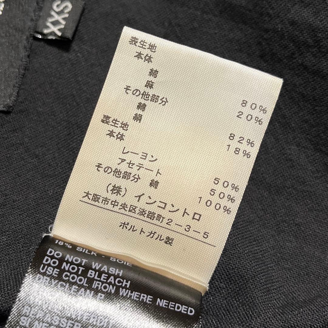 ANN DEMEULEMEESTER ナポレオンジャケット ブラック XXS