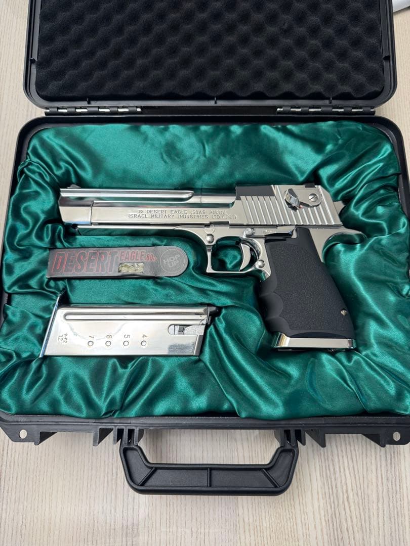 東京マルイ　デザートイーグル50AE クロームステンレス