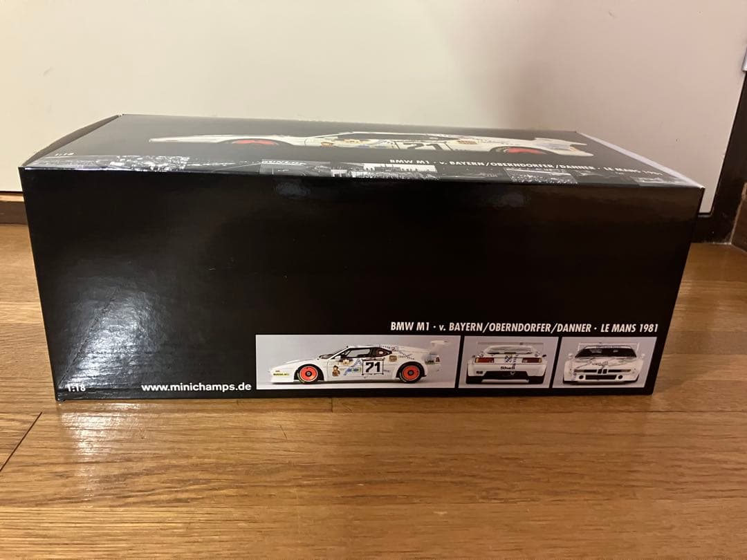 未開封 1/18 BMW M1 Le Mans ‘81 Bayern #71