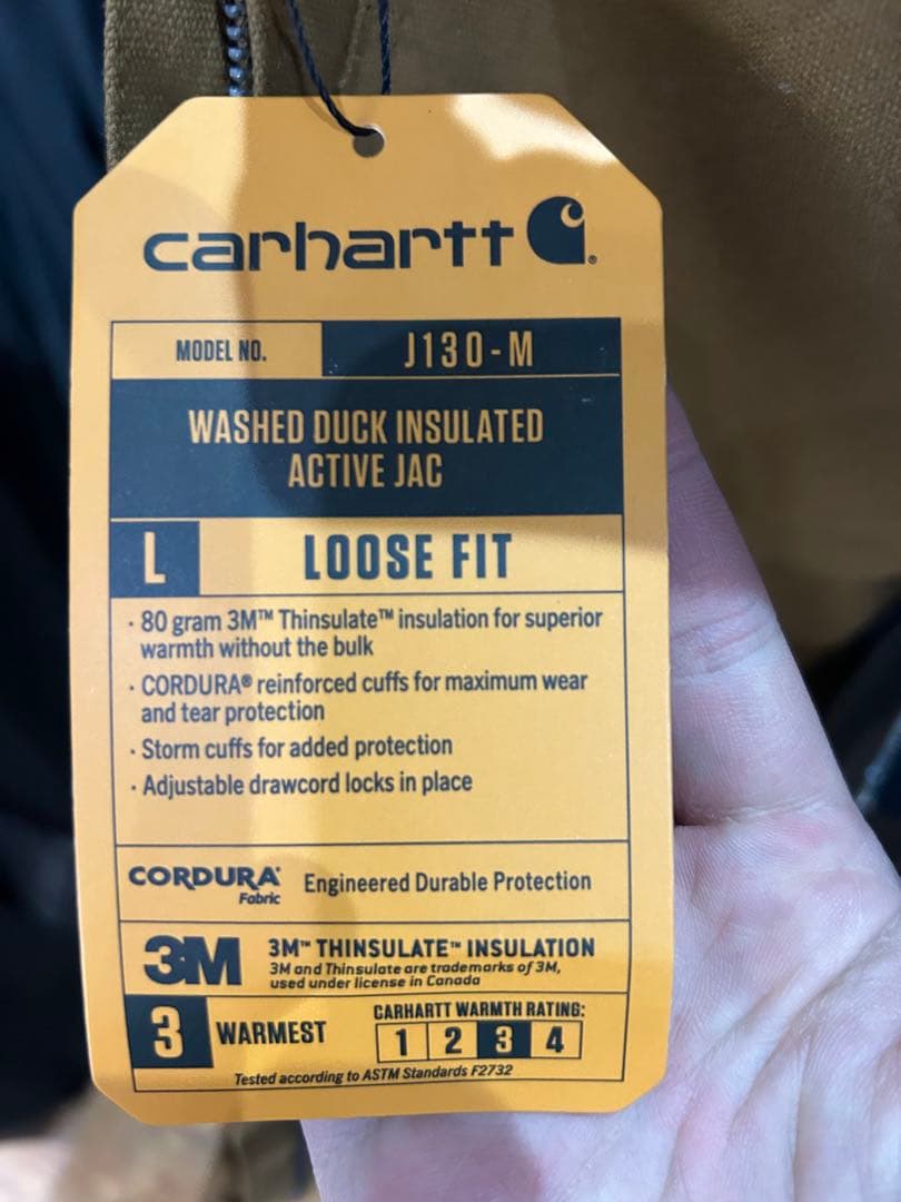 A.S　Carhartt (カーハート) アクティブジャケット