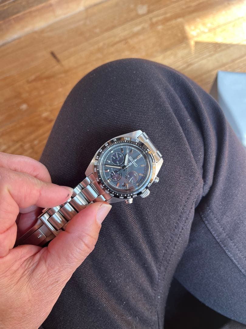 は*な様 SEIKO プロスペックスSBDL091 ブラックアナログ腕時計