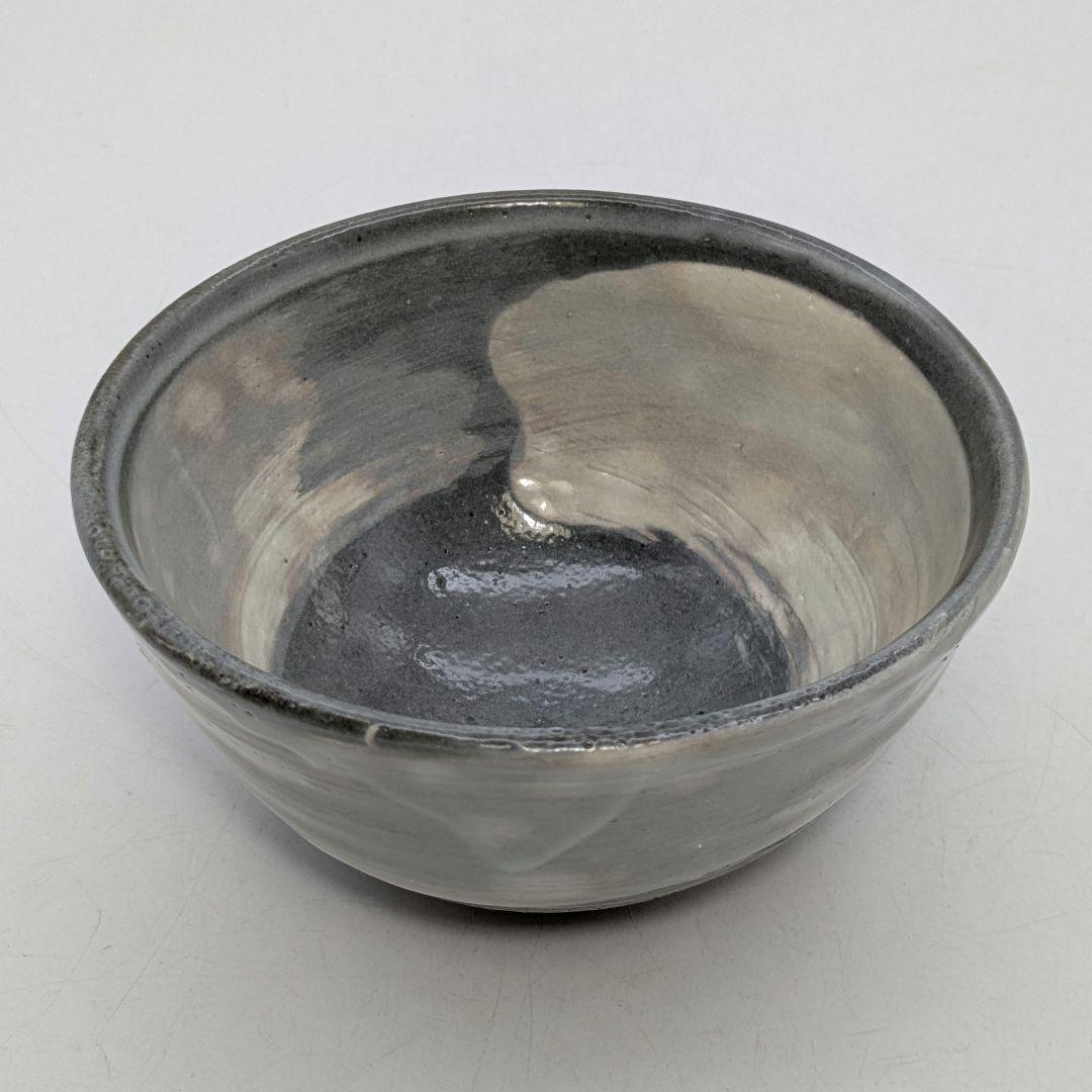 三浦竹軒 京焼 刷毛目茶盌 共箱共布 抹茶碗 抹茶茶碗 茶道具 茶器 清水焼