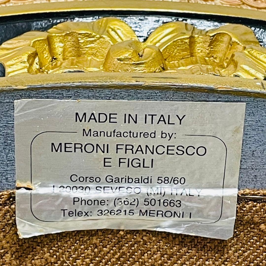 最高級　メローニフランチェスコ　ロココ様式　一人掛けチェア　イタリア製