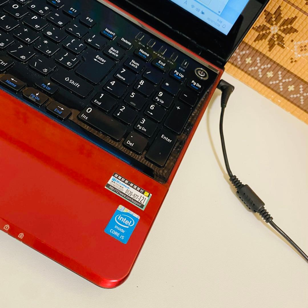 Y4 NECノートパソコンi5メモリ8GタッチパネルWindows11オフィス付