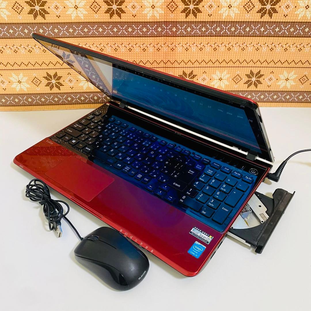 Y4 NECノートパソコンi5メモリ8GタッチパネルWindows11オフィス付