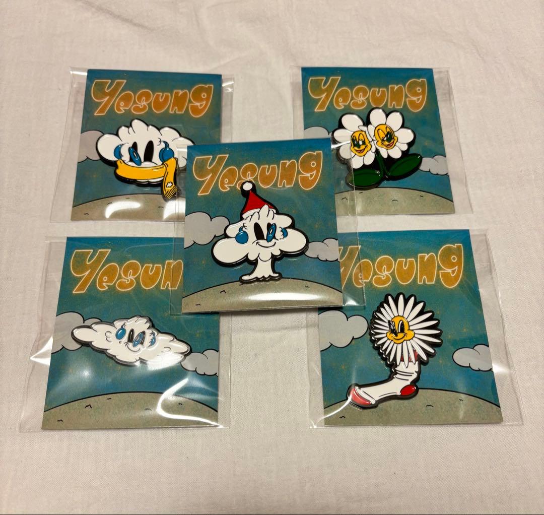 super junior イェソン 日本公式グッズ ピンバッジ コンプリート