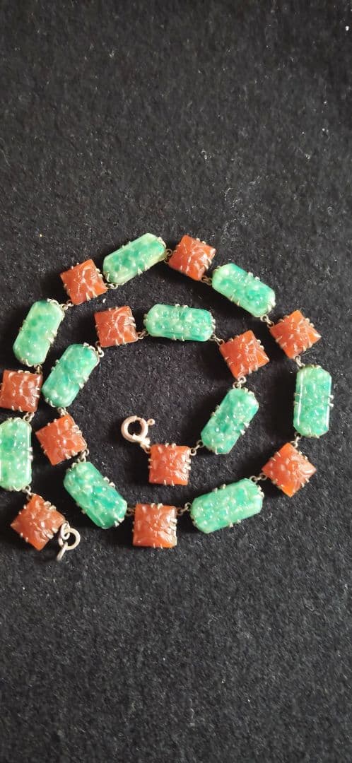 アンティーク　アールデコのフレンチネックレス