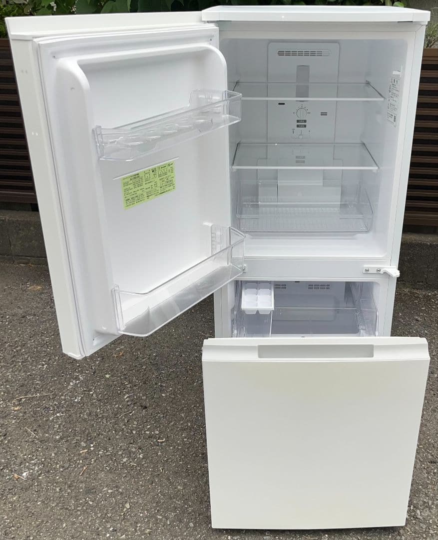 シャープ冷凍冷蔵庫152L付け替えどっちもドアLED照明自動霜取り機能付20年製