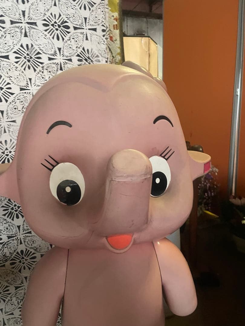 佐藤製薬　サトちゃんとサトコちゃんセット　身長95cm 当時物 昭和レトロ店舗用