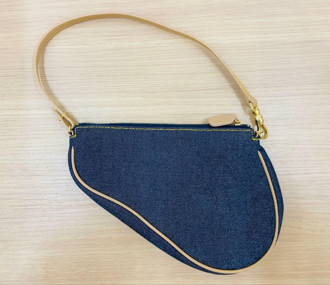 クリスチャンディオール サドル デニム バッグChristian Dior