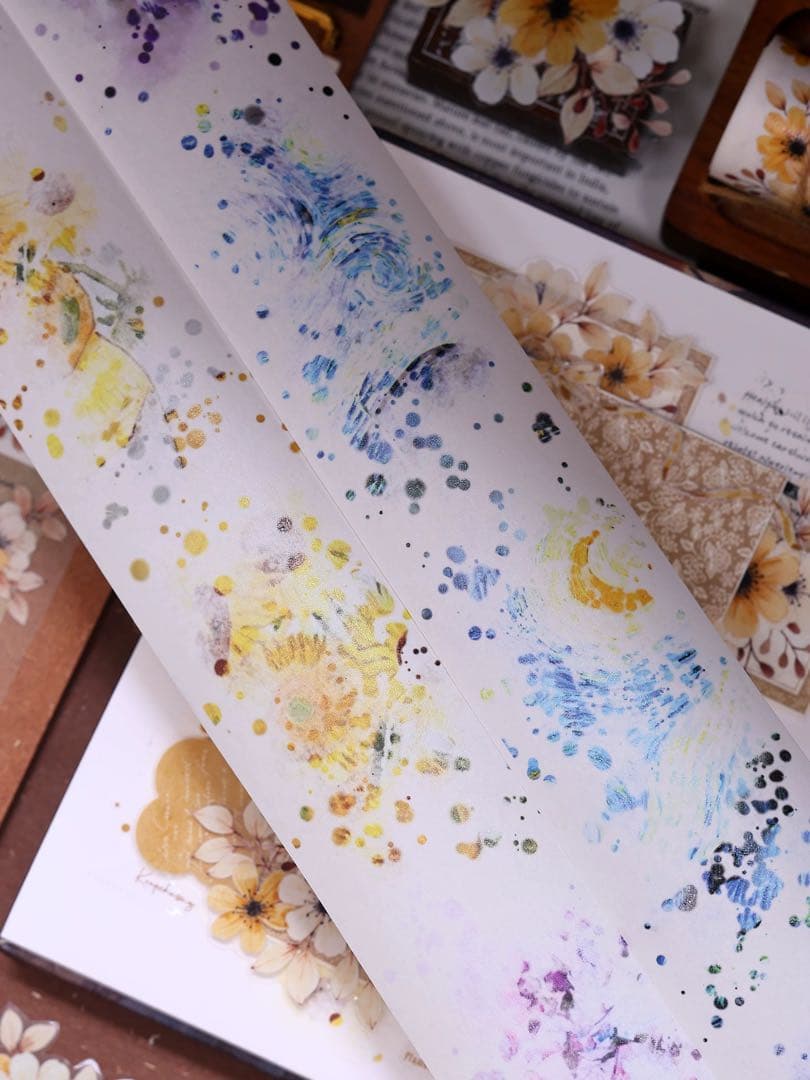 小白家文創《大艺术家》海外マスキングテープ　マステ 【2524】