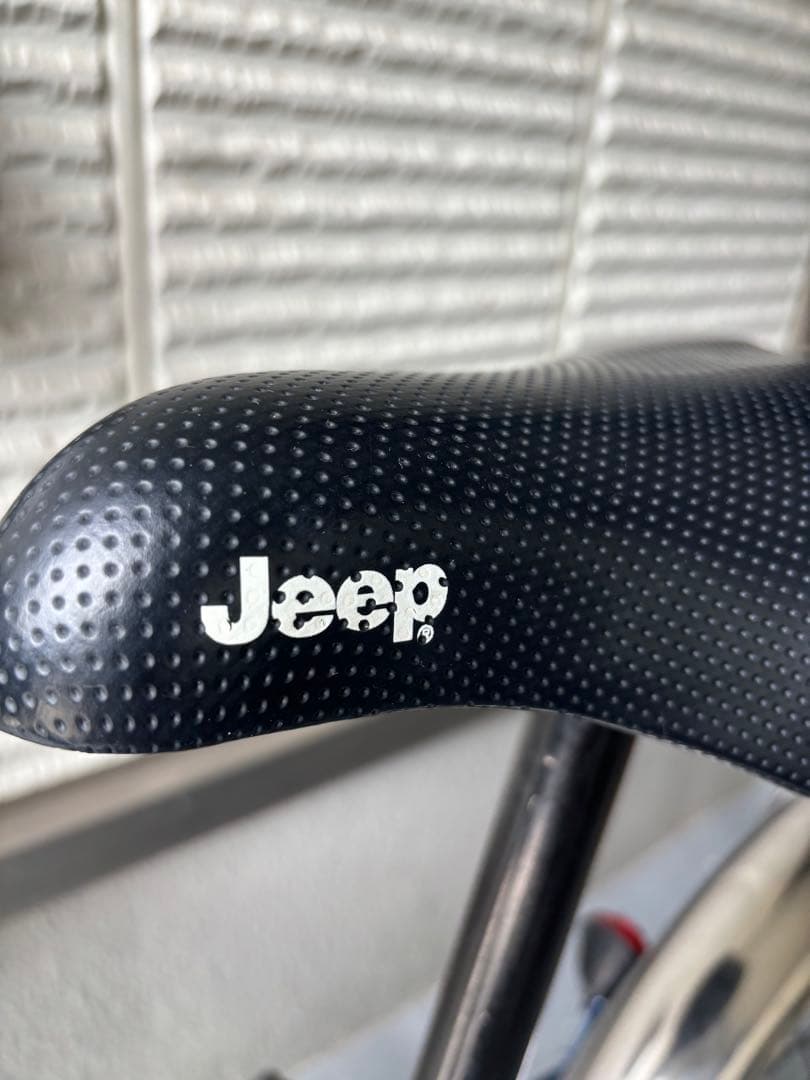 Jeep 送料込み キッズ自転車 青 バスケット付き さいたま市