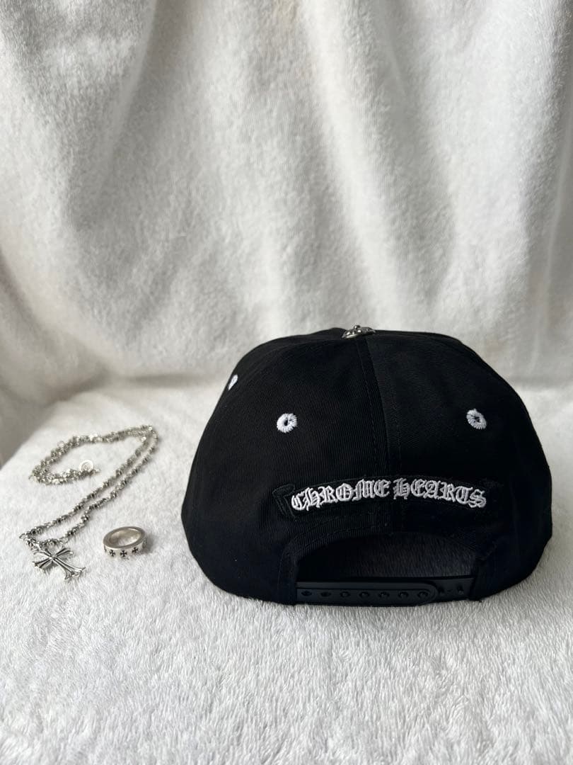 †Chrome Hearts†トリプルクロス 刺繍 キャップ