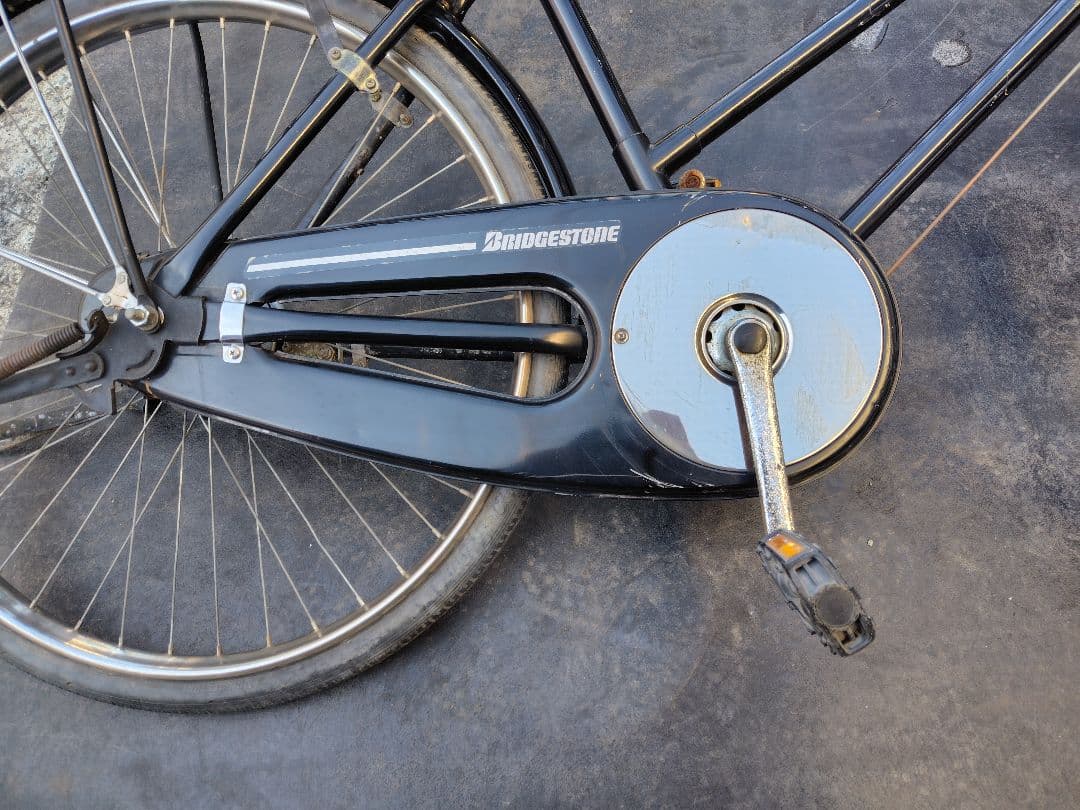 ブリヂストン実用車　ジュピター　部品取り、レストアベース、実用自転車