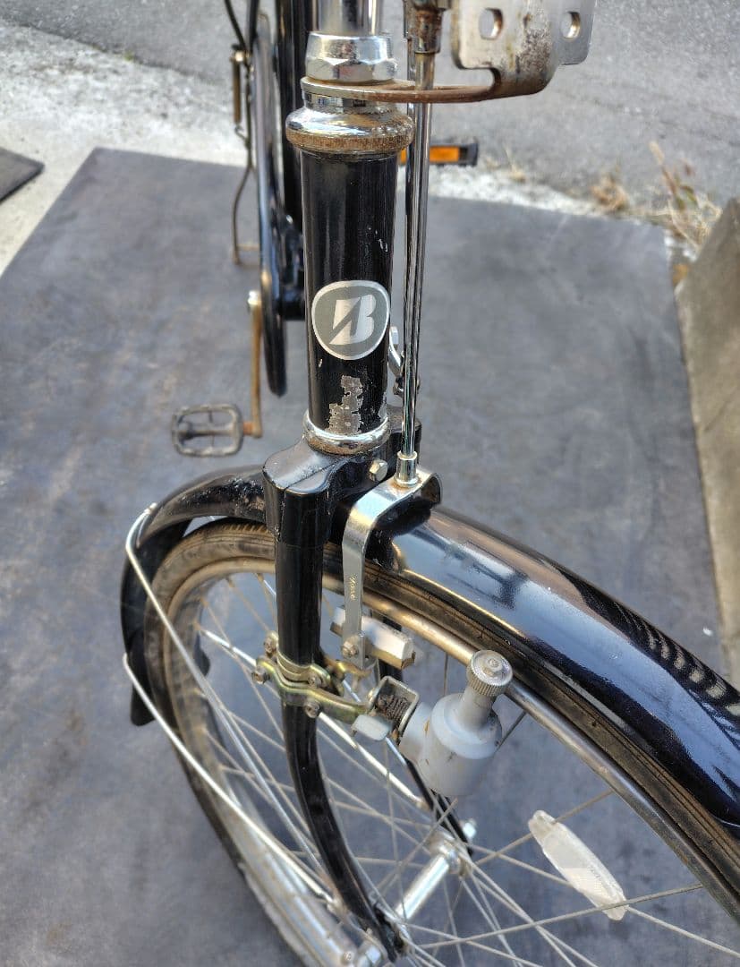 ブリヂストン実用車　ジュピター　部品取り、レストアベース、実用自転車