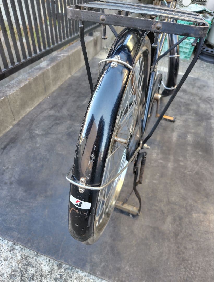 ブリヂストン実用車　ジュピター　部品取り、レストアベース、実用自転車
