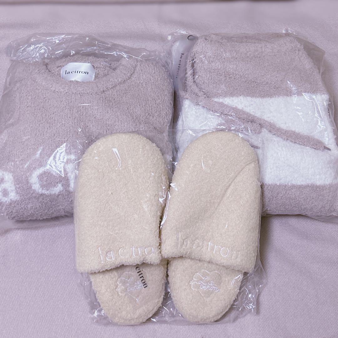 浦島坂田船 センラ la citron ルームシューズ もこもこ ルームウェア