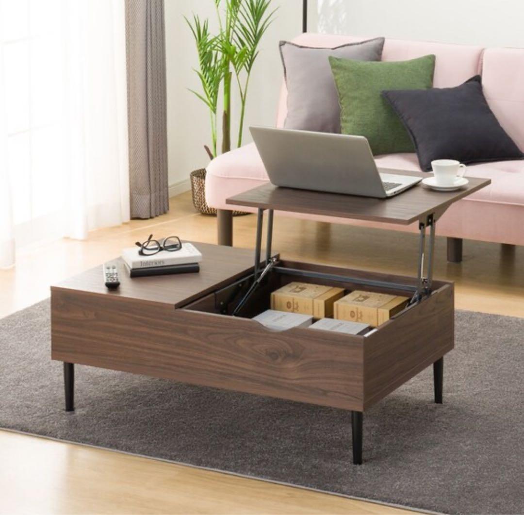 ⚠️値下げ⚠️ ニトリ　昇降リビングテーブル　センターテーブル