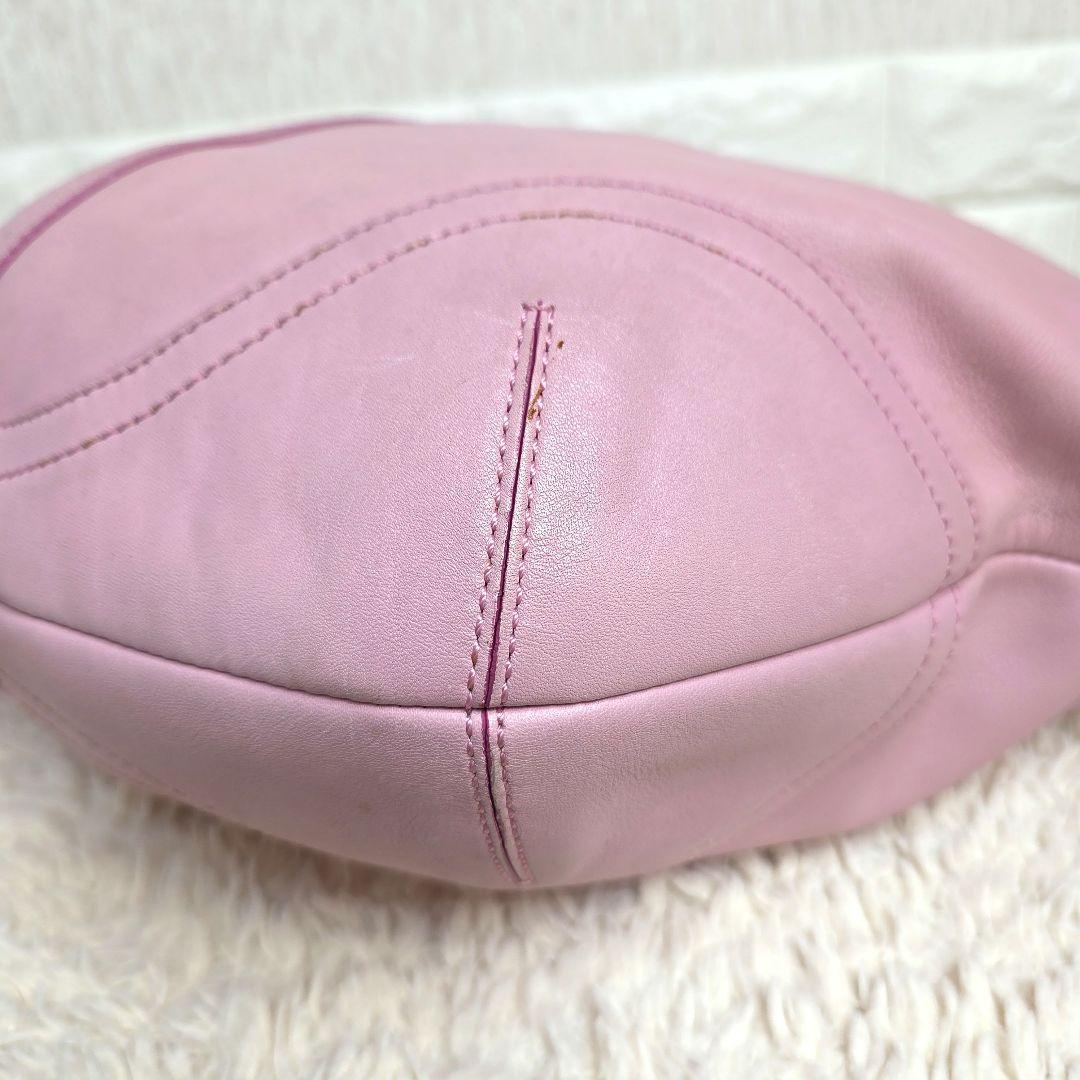 お値下げCOACH コーチ ワンショルダーバッグ　トートバッグ　ピンクY2K