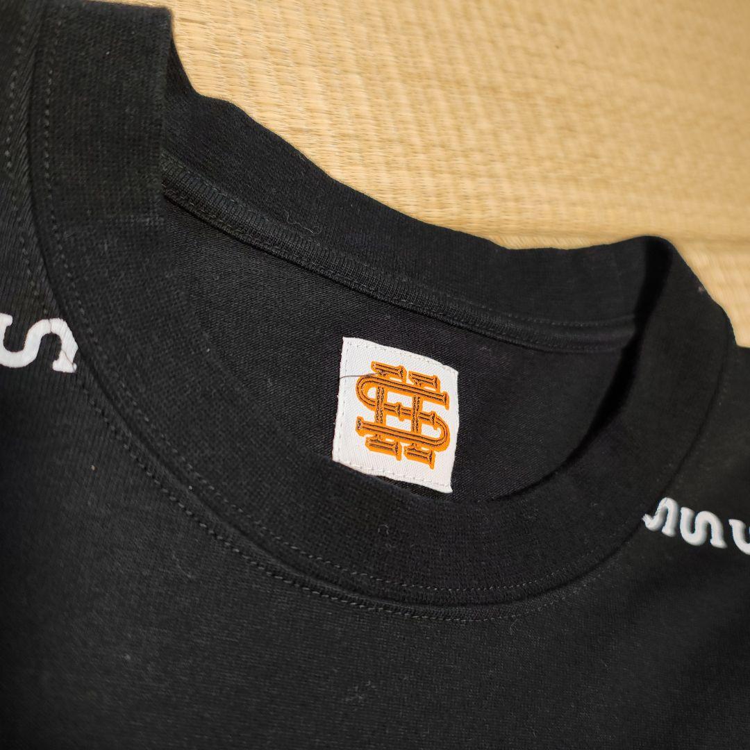 【新品】SEE SEE SUPER BIG ROUND BORDER TEE 黒