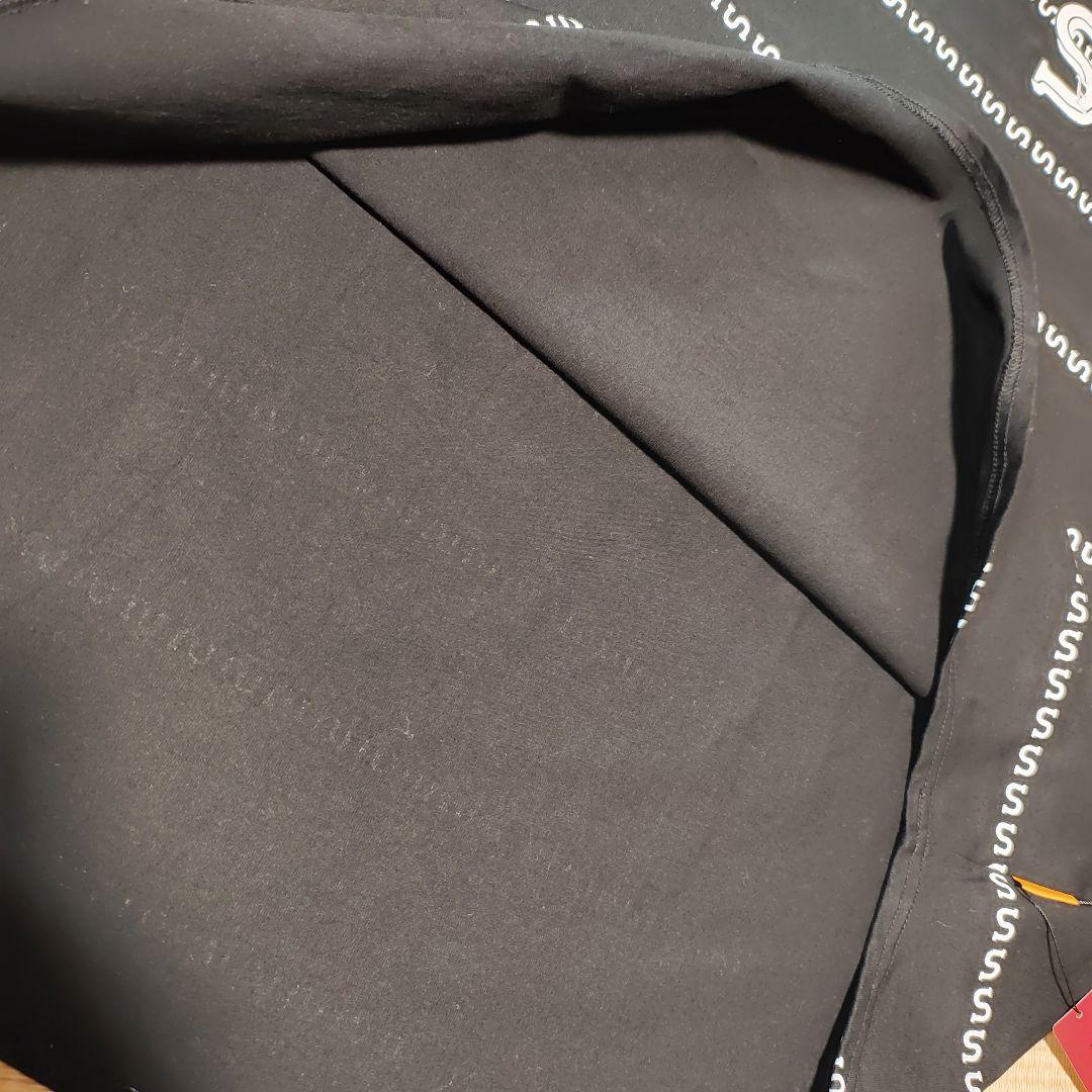 【新品】SEE SEE SUPER BIG ROUND BORDER TEE 黒