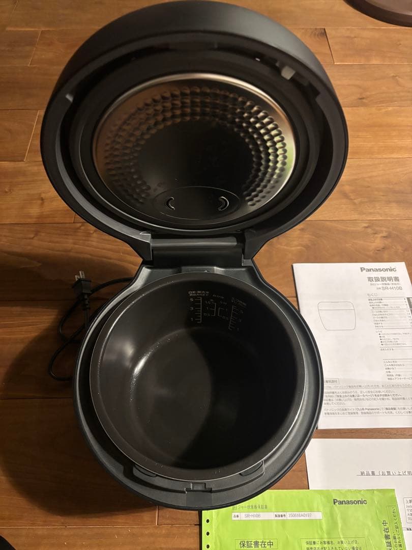 2025年製Panasonic SR-H10B-K 炊飯器 5.5合