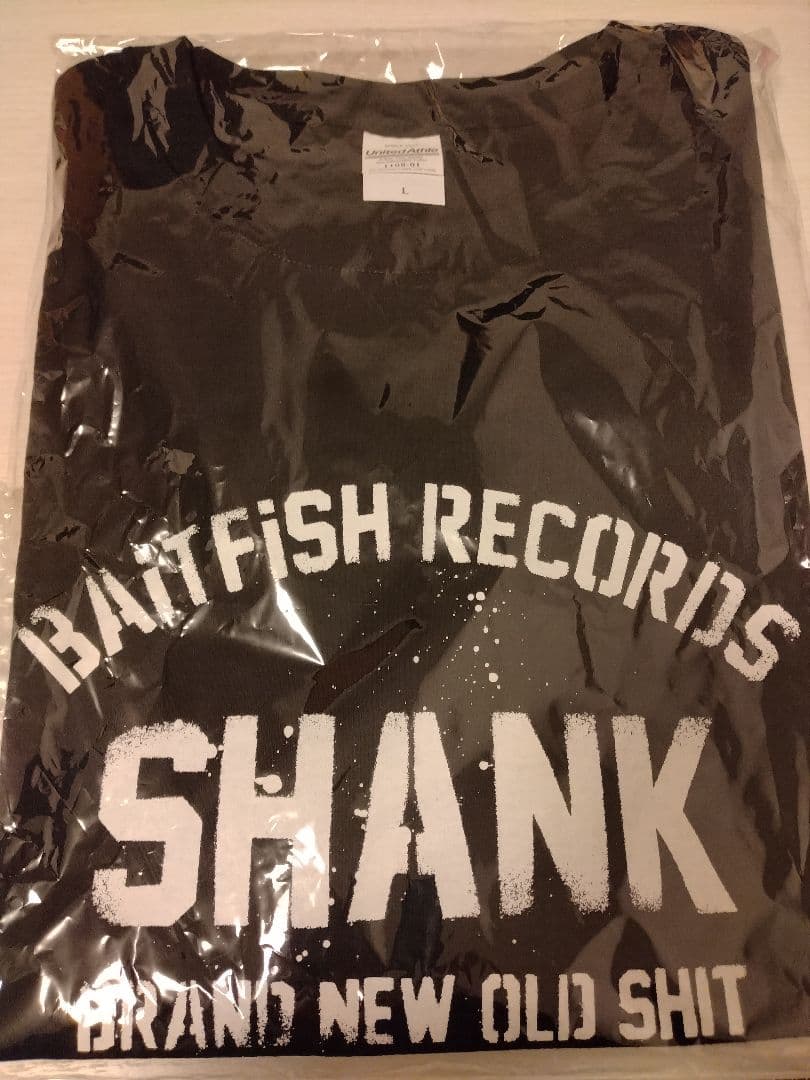 お値下げSHANK Brandnew old Shit Tシャツ黒Lサイズ