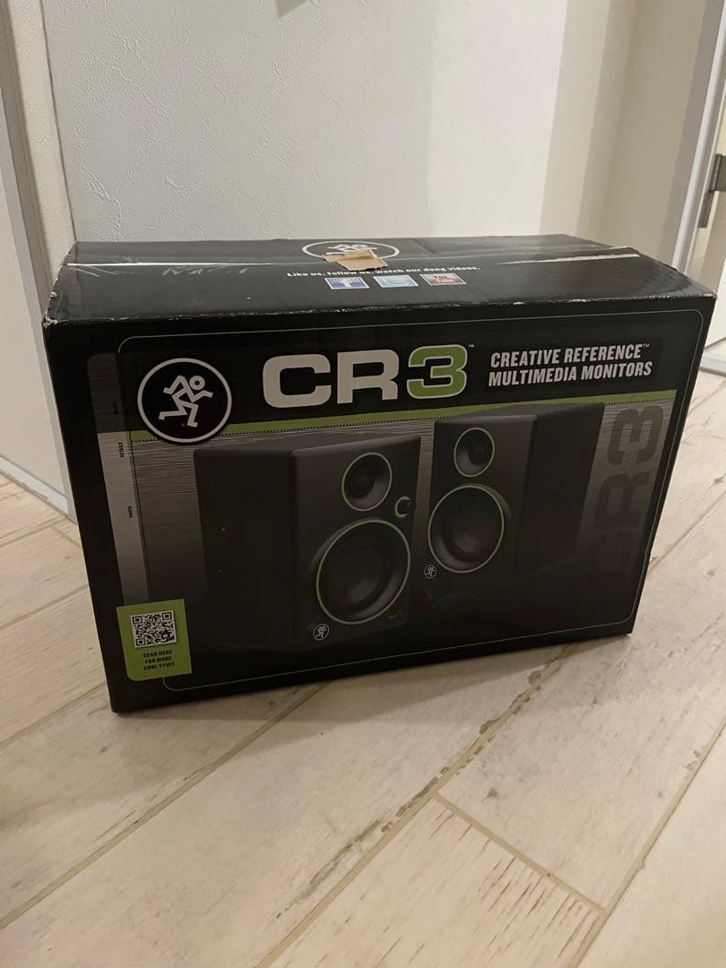 【極美品】Mackie CR3 マルチメディアモニター