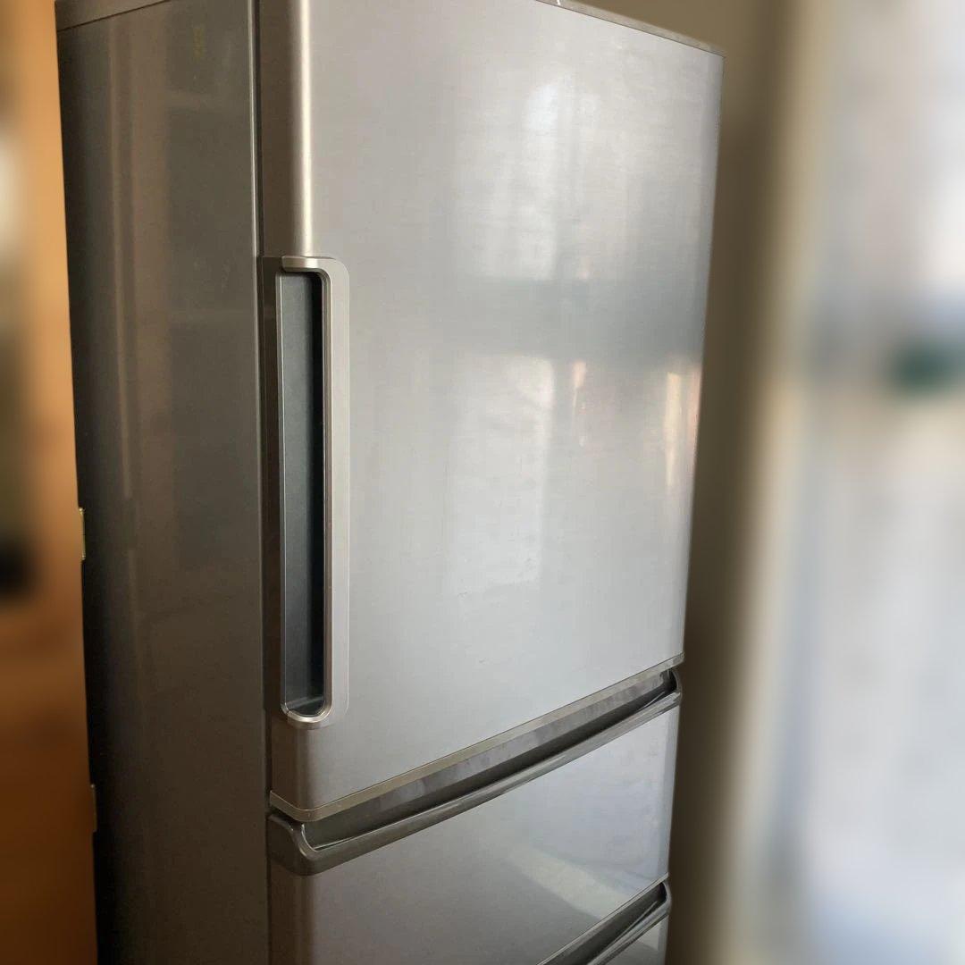 シルバー 3ドア冷蔵庫　272L