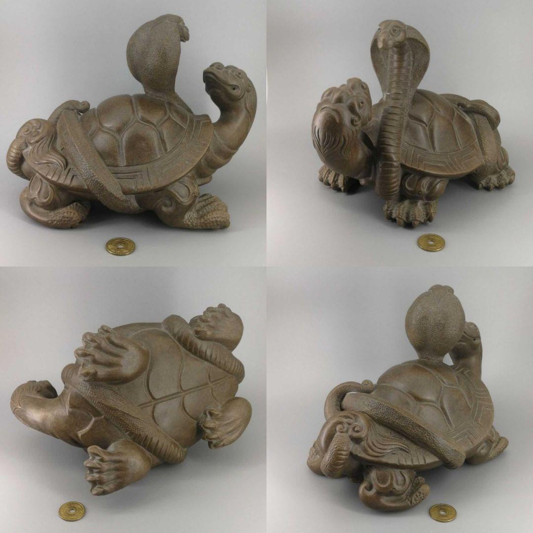 陶芸作品「青龍白虎朱雀玄武風水四神セット」(整理番号:あ05)