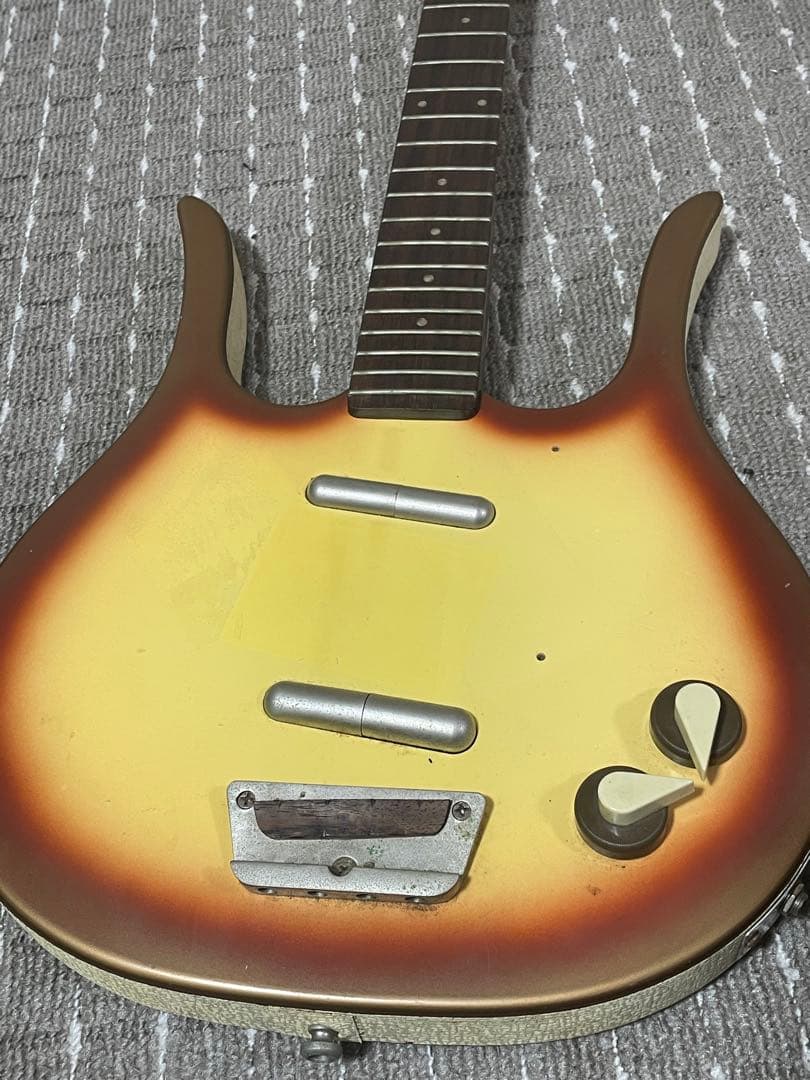 ダンエレクトロ　ロングホーン　ベース　ジャンク