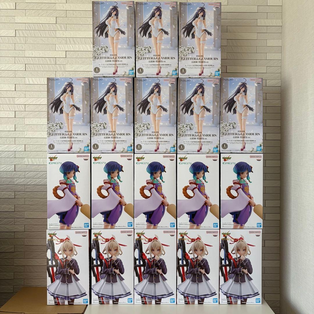 モンスト & オーバーロード フィギュア 18体セット