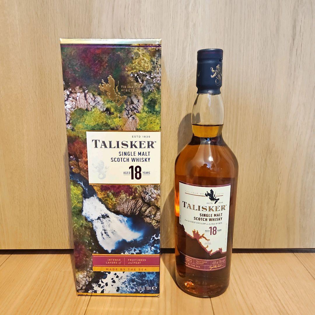 新品　タリスカー　TALISKER　18年 　箱付き