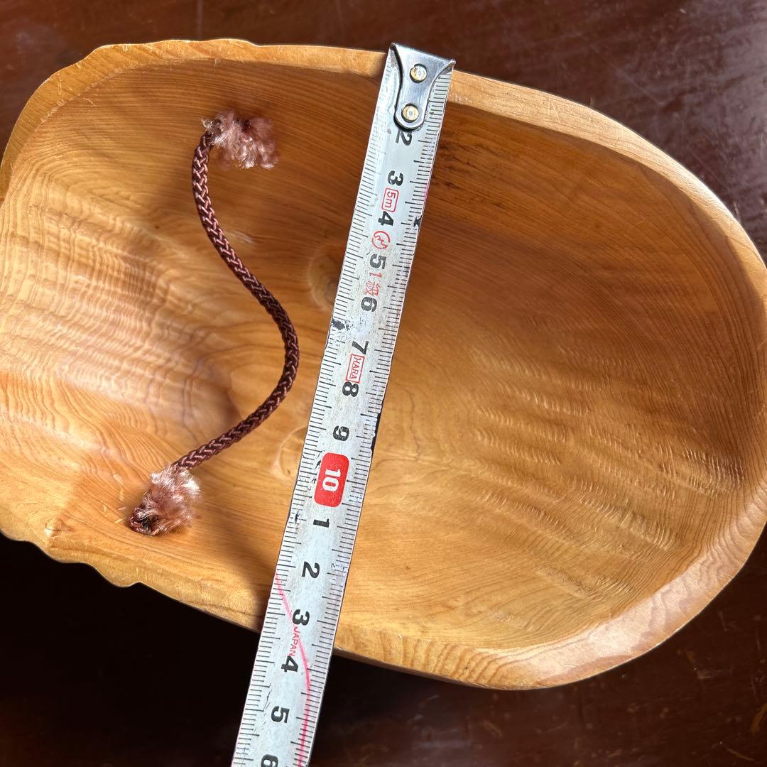 木製 お面 ひょっとこ　木彫り