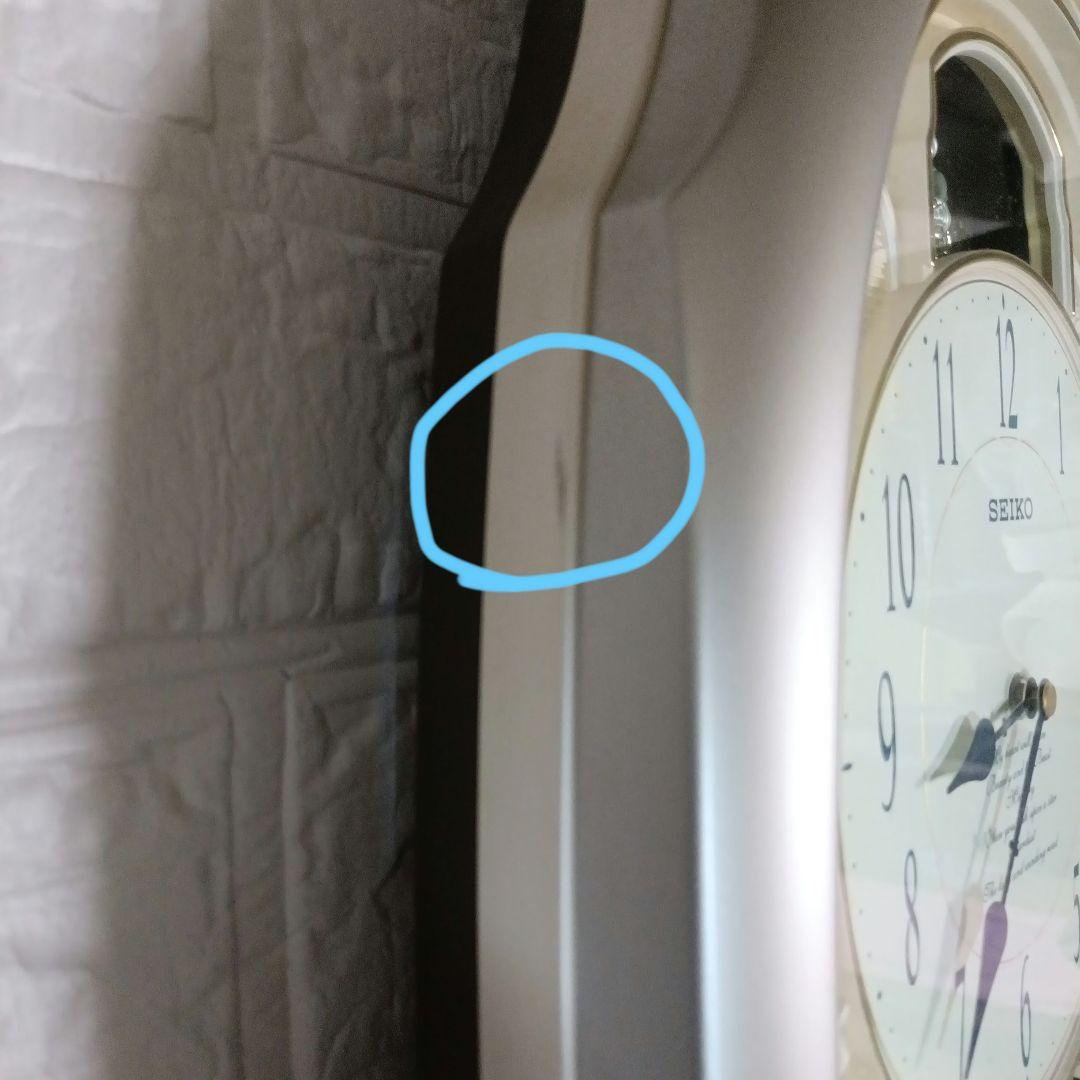 SEIKO オーバル型掛時計 音楽機能付き