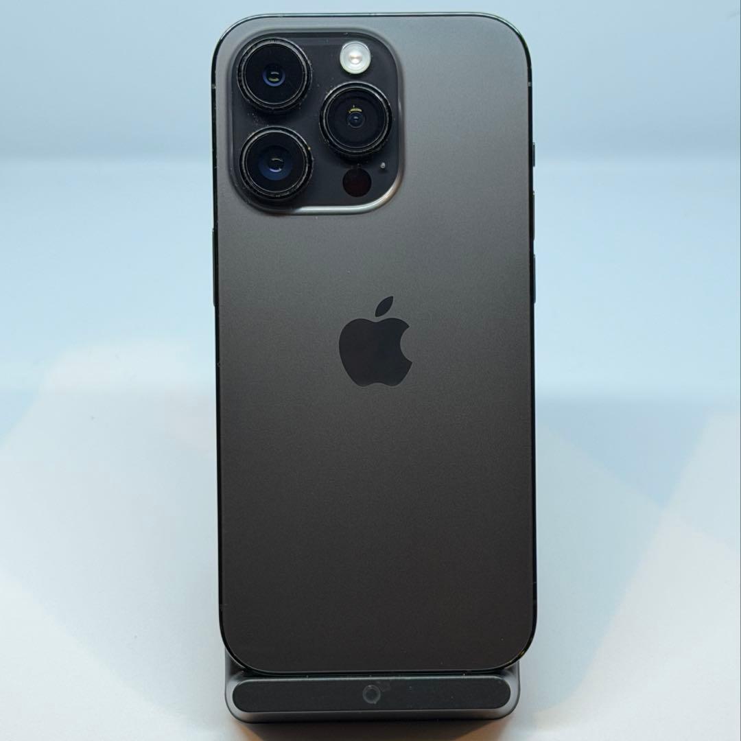 iPhone14Pro 256GB 黒 純正ケース・ガラスフィルム3枚付