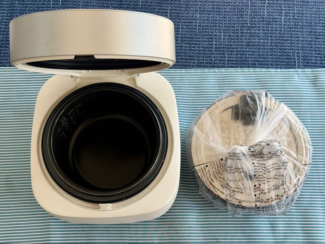 J*y様 BALMIDA THE Gohan K08A ホワイト【未使用の外釜・