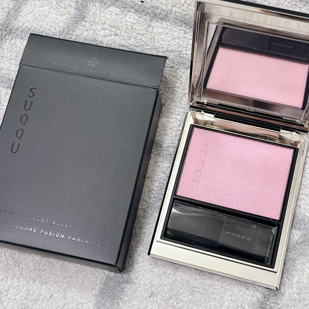 SUQQU メルティング パウダー ブラッシュ 105 白空