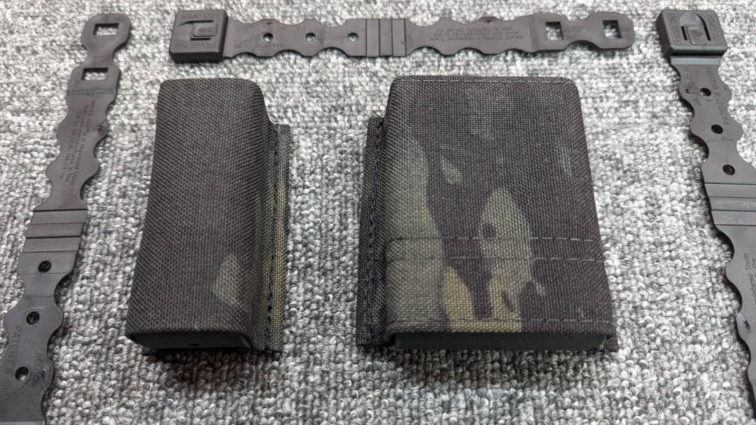 実物 esstac 5.56 シングル+シングルピストル マグポーチ セット