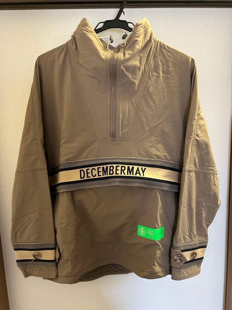 DECEMBERMAY プルオーバー ハーフジップ