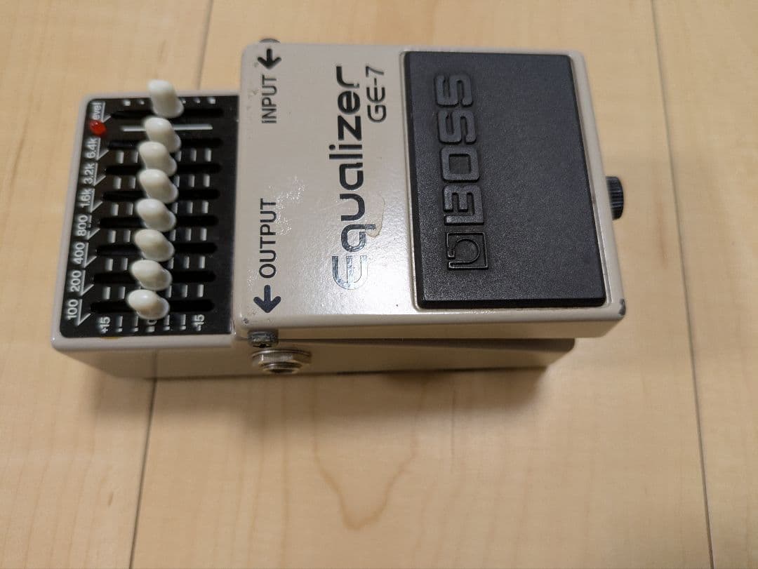 BOSS GE-7 イコライザー　日本製？台湾製？