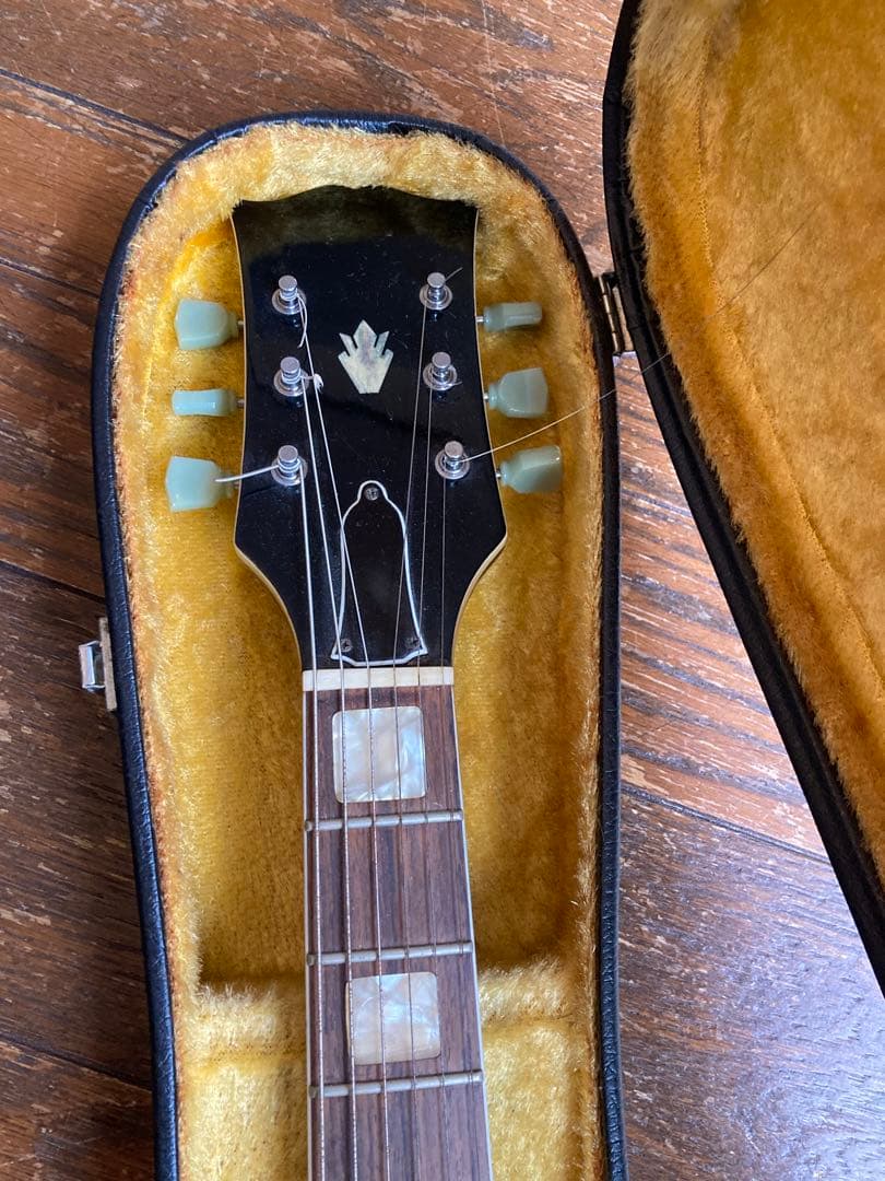 greco70'sダークチェリー色SG ジャパンヴィンテージ