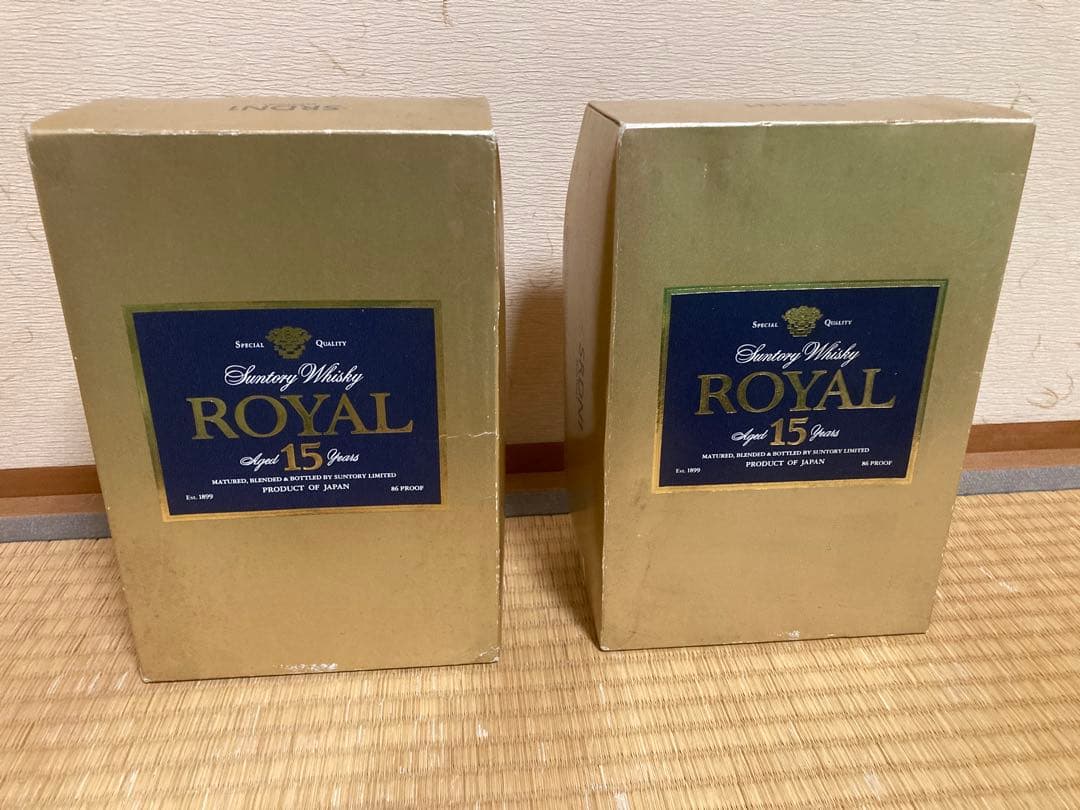  15年ウイスキー 2本セット