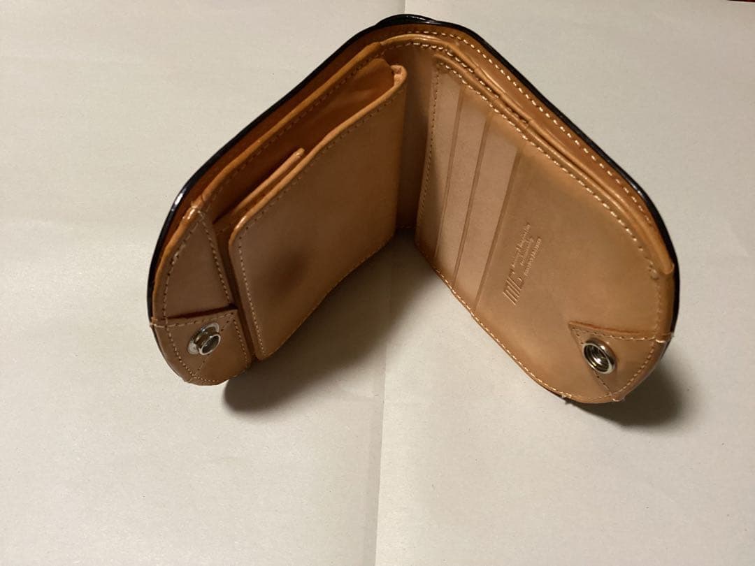 MIC ミック財布　ヒップポケット　ブライドルレザー　定価20,800